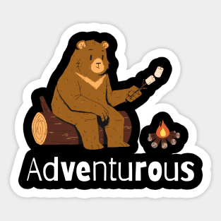 Camping life-outdoor Sticker